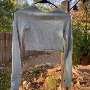 ✨gymshark✨ Vital Seamless Longsleeve Crop Top